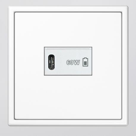 Nova generació de càrrega mural: JUNG presenta el seu carregador USB-C de 60W