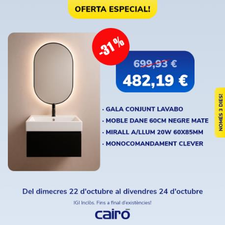 Renova el teu bany amb el conjunt GALA: disseny, qualitat i funcionalitat en un sol pack