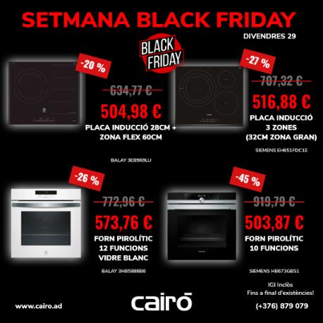 Després d'una setmana farcida d'ofertes de Black Friday, l'últim dia, divendres, fem la traca final!