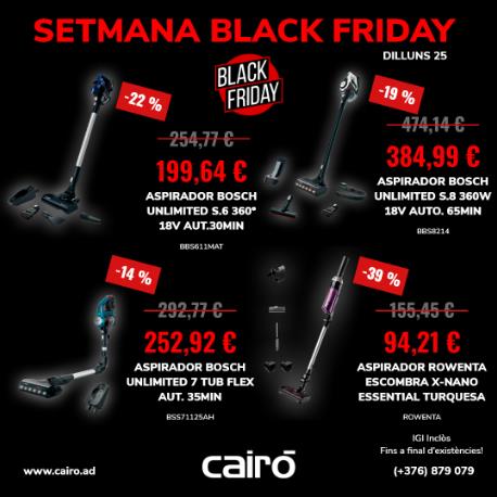 Comencem la setmana Black Friday: grans ofertes del dilluns 25 al divendres 29 