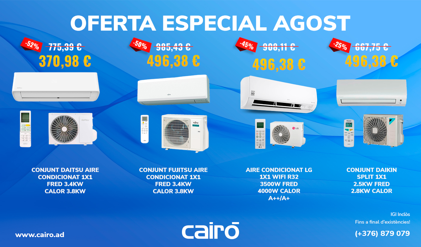 oferta especial aire condicionat