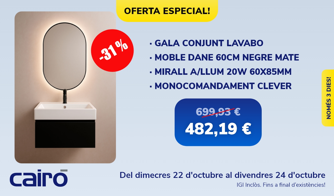 Oferta especial Conjunt bany 