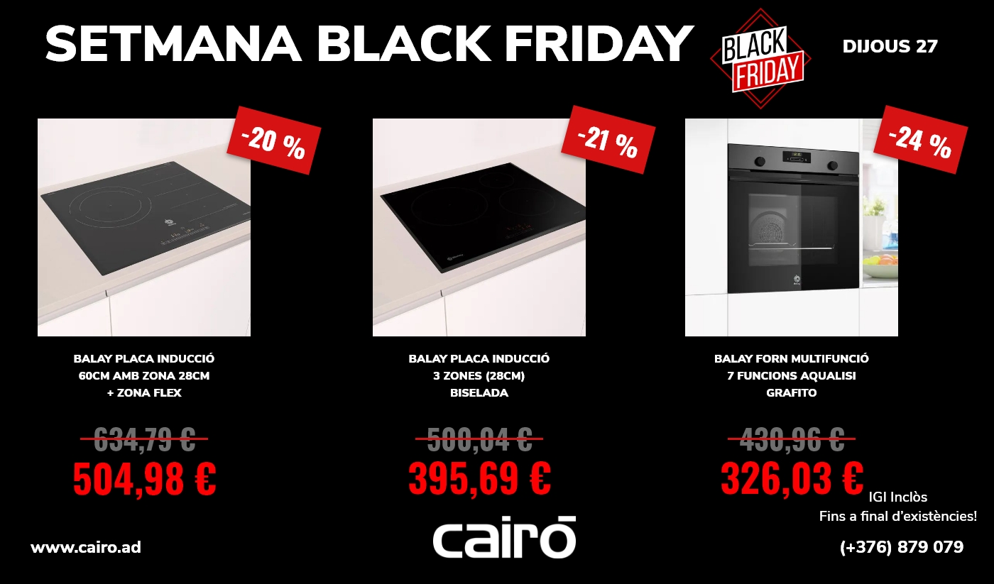 Oferta Black Friday Dijous