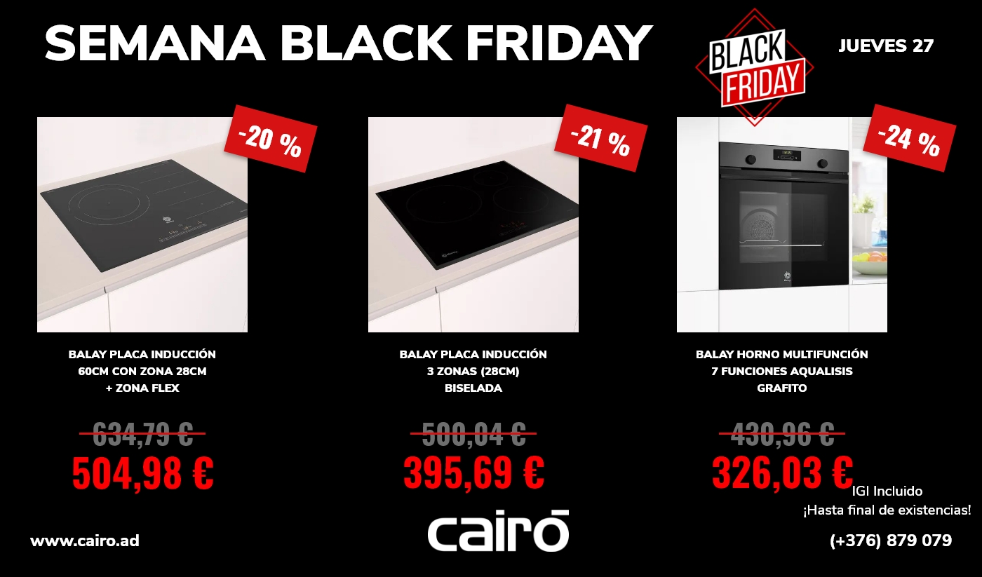 Oferta Black Friday Jueves