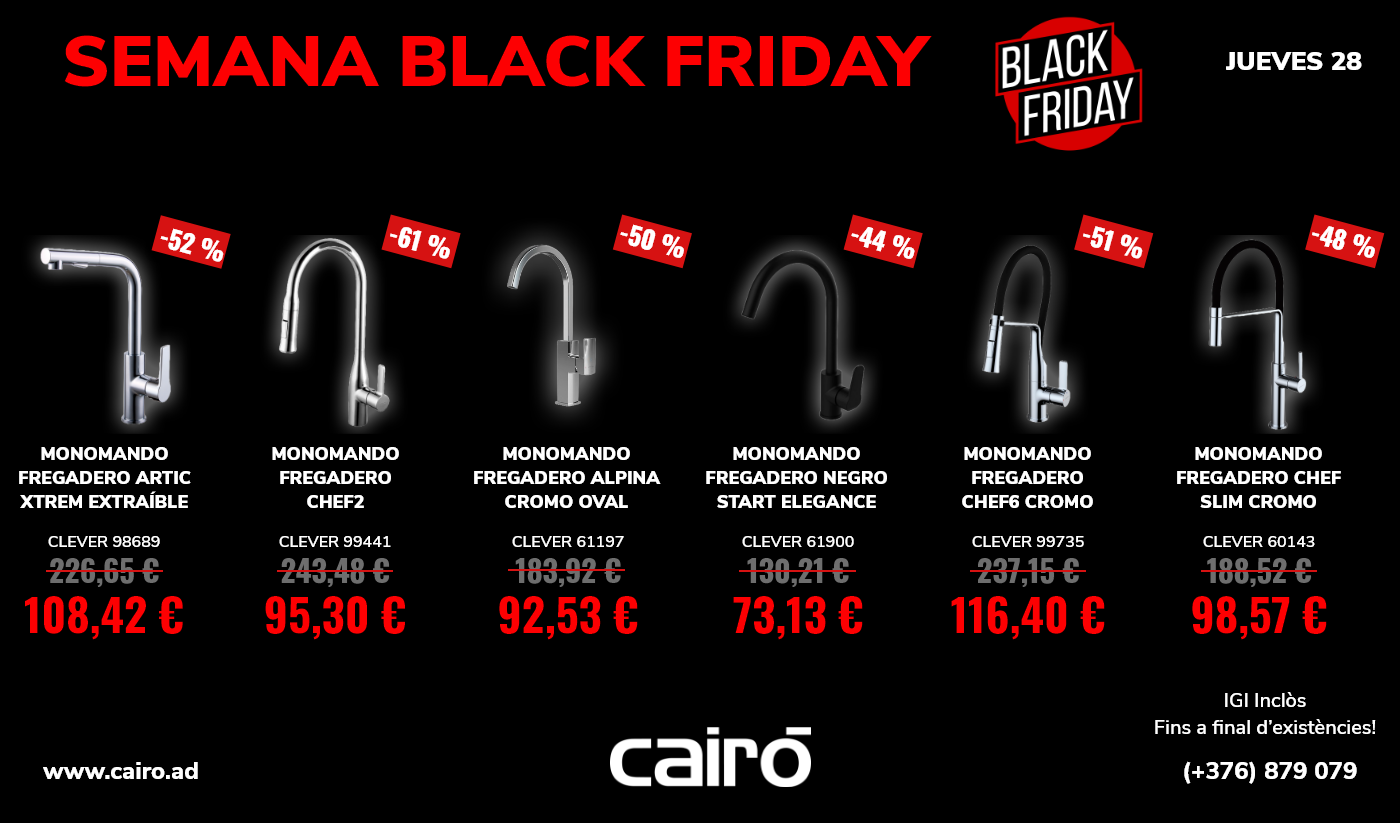 Jueves de Black Friday en Cairó