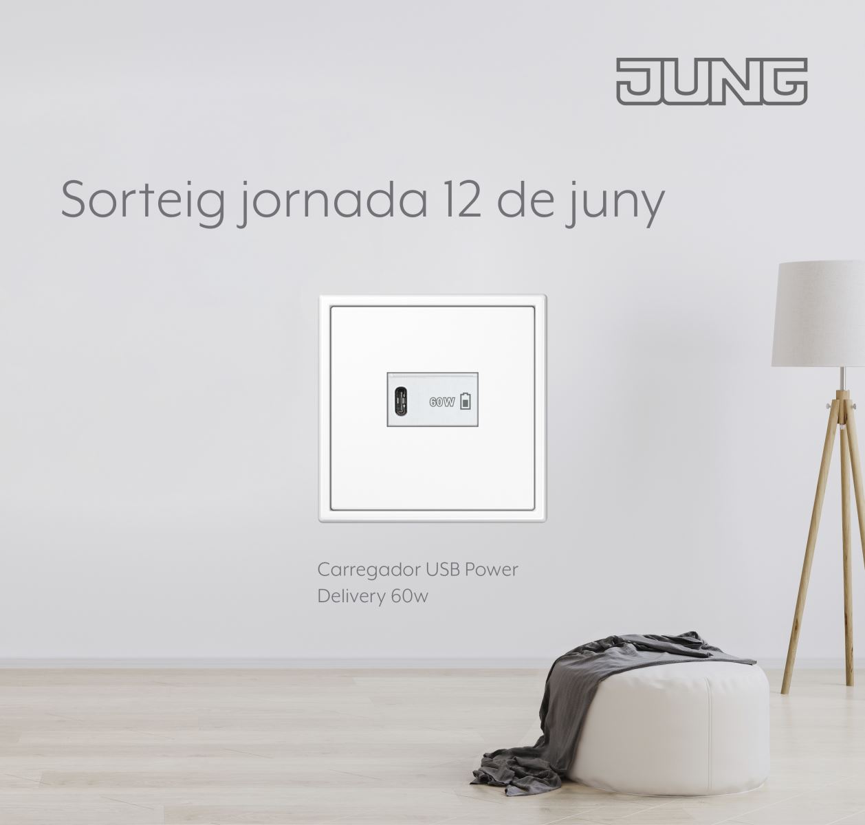 Cargardor USB JUNG