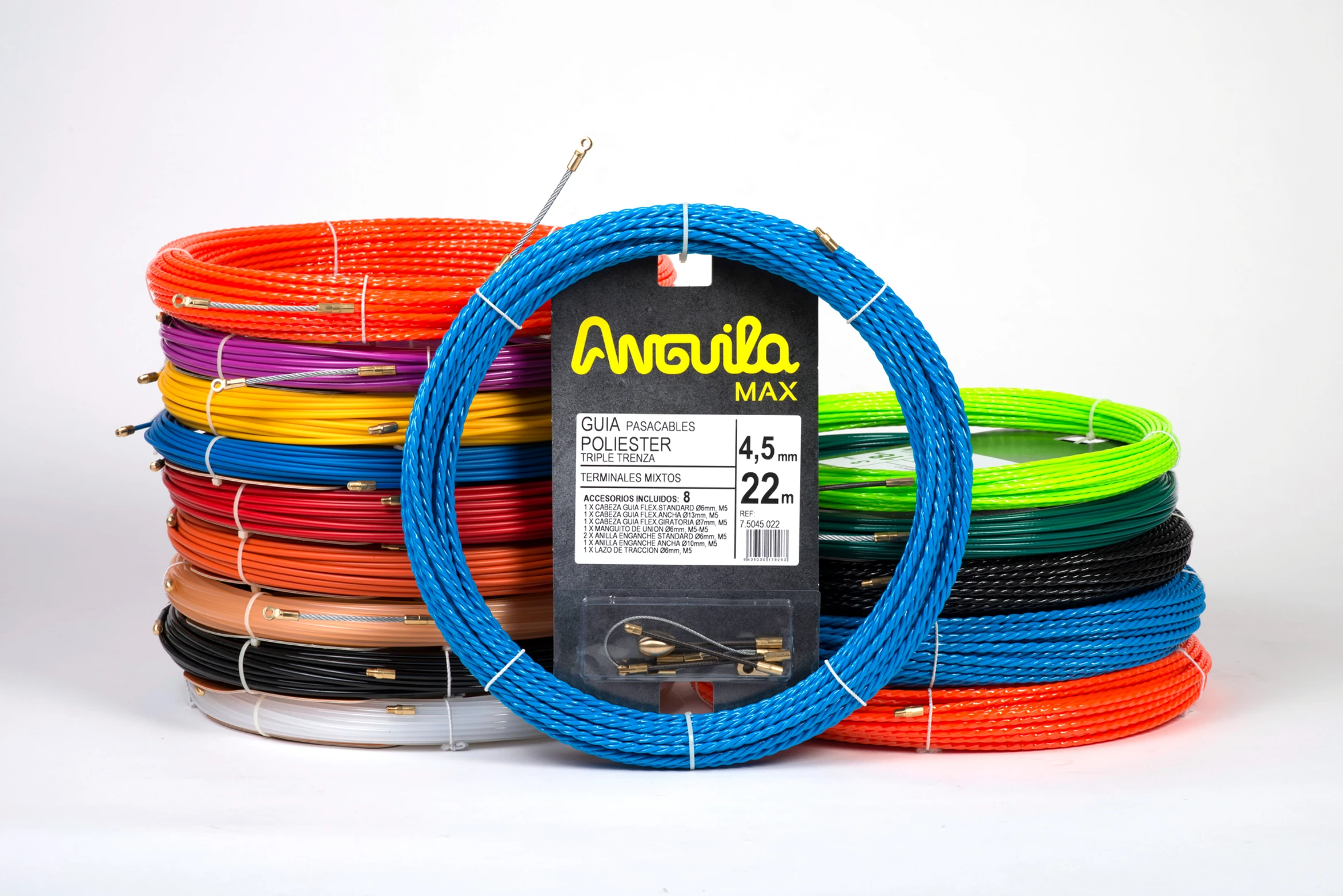 Guies passacables ANGUILA per a instal·lacions elèctriques professionals