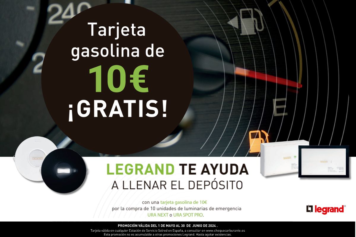 promo legrand 10 euros benzina gratis