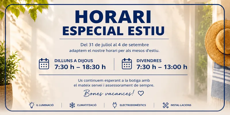Horaris Estiu