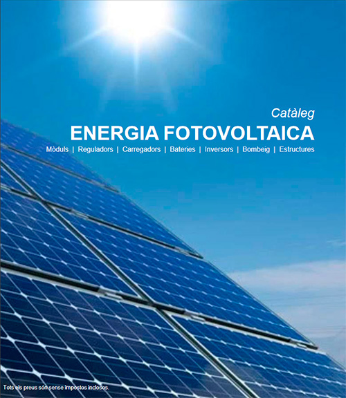 Catàleg energia fotovoltaica