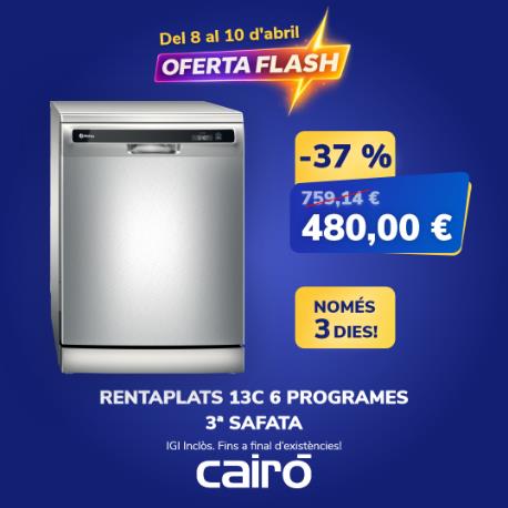 Eficiència i gran capacitat: Renova la teva cuina amb el rentaplats Balay de 3a safata en oferta