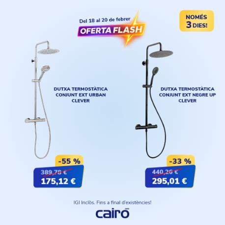 Confort i precisió: Renova el teu bany amb les columnes termostàtiques Clever en oferta