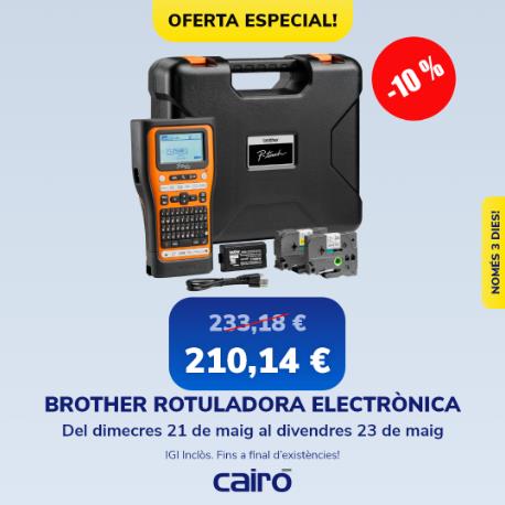 Oferta especial: BROTHER RETOLADORA ELECTRÒNICA