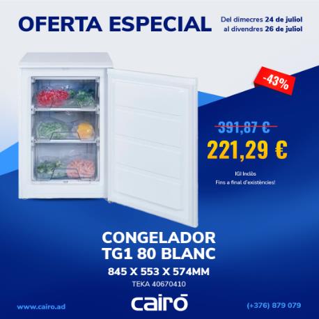 Oferta especial: Congelador Teka 